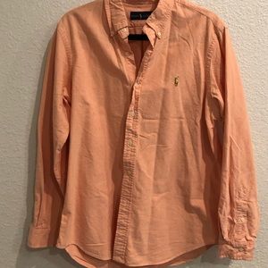 Ralph Lauren Button Polo shirt Size Large